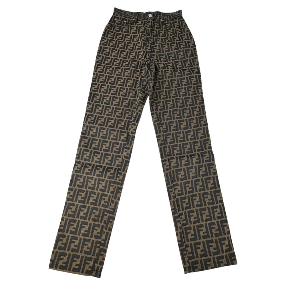 Fendi Vintage Zucca Print Pant
